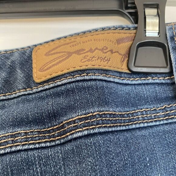 7 Seven For All Mankind Women’s Luxe Stretch Jeans/leggings Size 22 - Picture 6 of 10